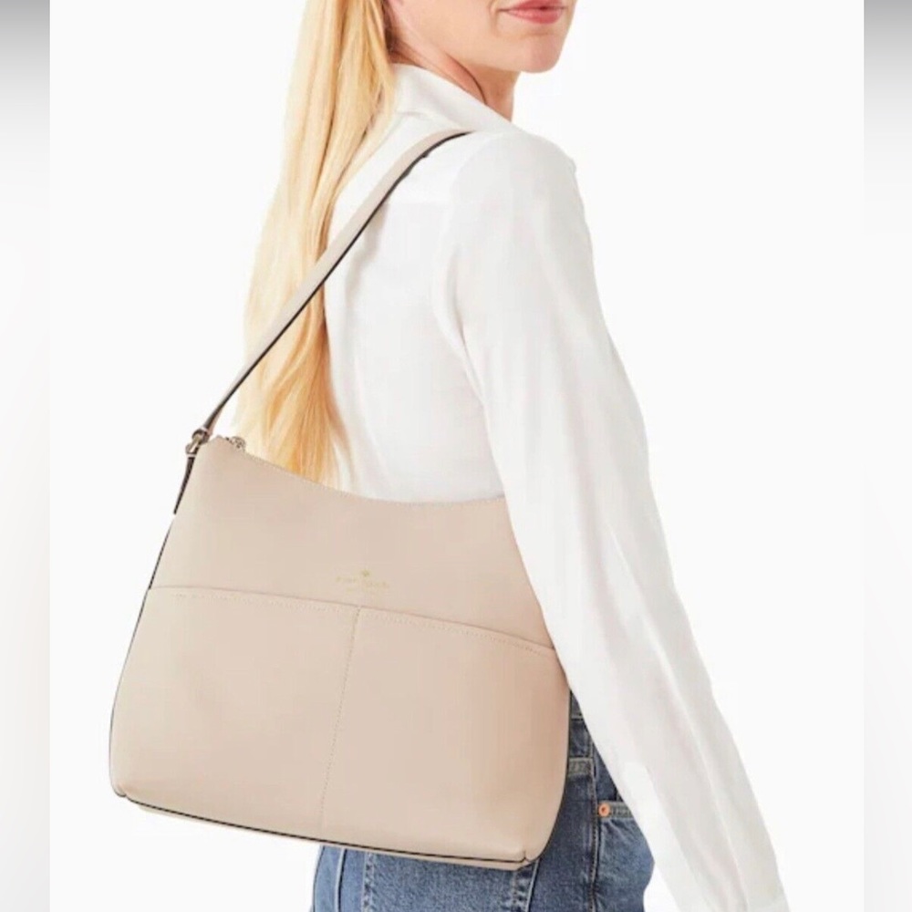 Kate Spade Bailey Shoulder Bag in Textured Beige